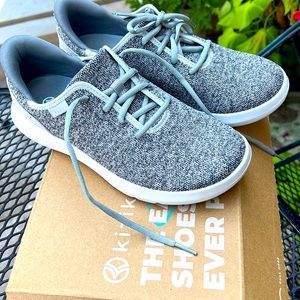 Kizik sneakers; like new! Worn once inside.